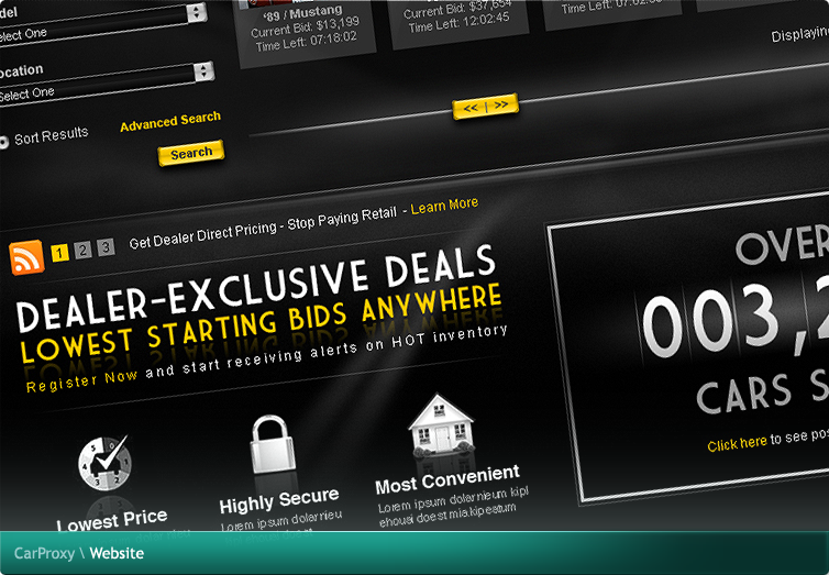 CarProxy Website