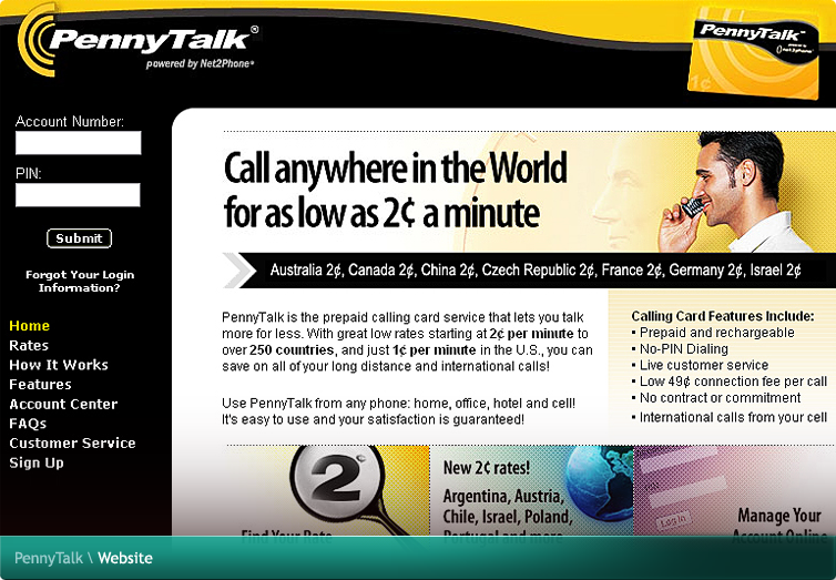 PennyTalk Website